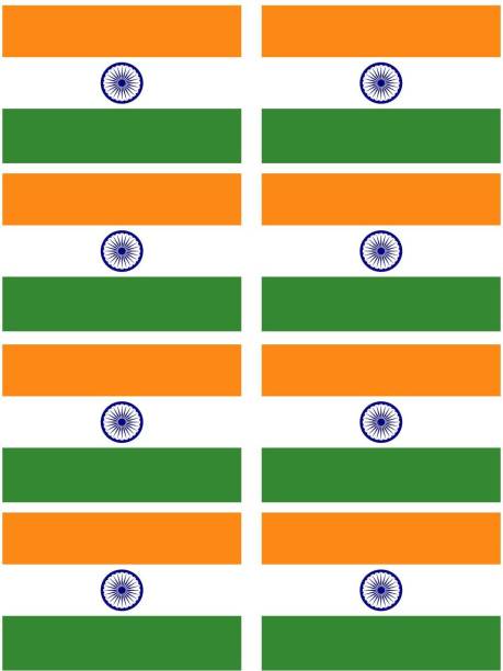 LazyChunks INDIAN Rectangle Body Flag Flag