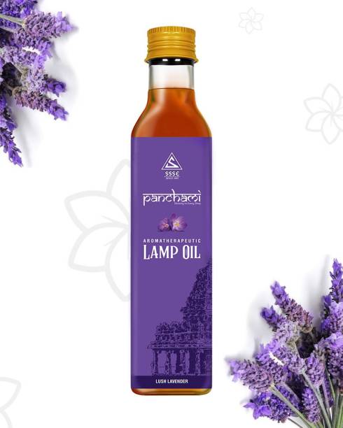 PANCHAMI Aromatherapeutic Lush Lavender Lamp Oil 250 ml ||Deepam Oil for Puja