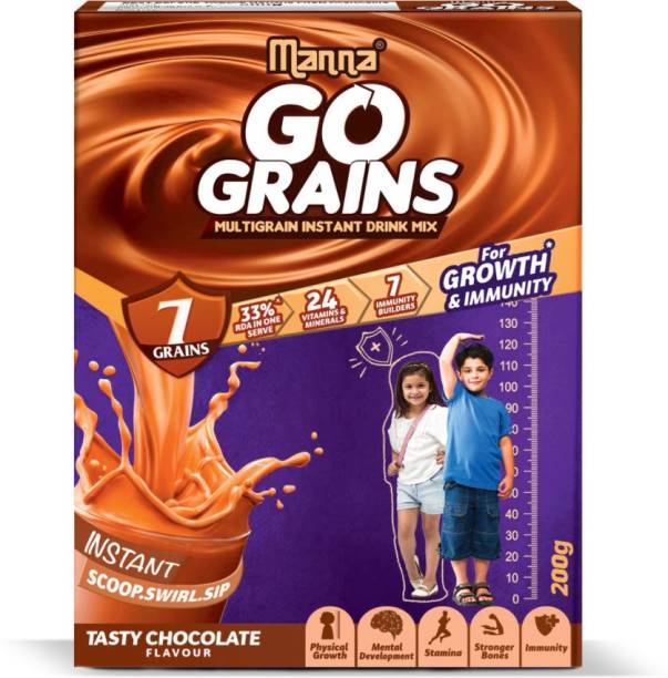 Manna Go Grains Multigrain Chocolate Drink Mix