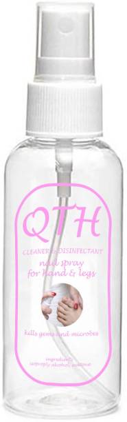 qth Nail Cleaning Spray disinfected