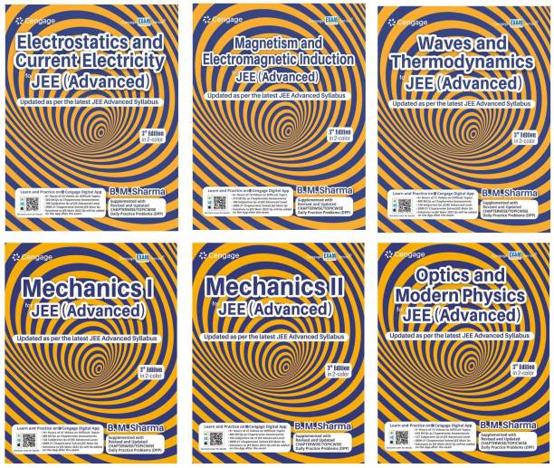 Combo For JEE Advanced : Mechanics I + Mechanics II + Magnetism & Electromagnetic Induction + Electrostatics & Current Electricity + Optics And Modern Physics + Waves & Thermodynamics - 3/e, 2022