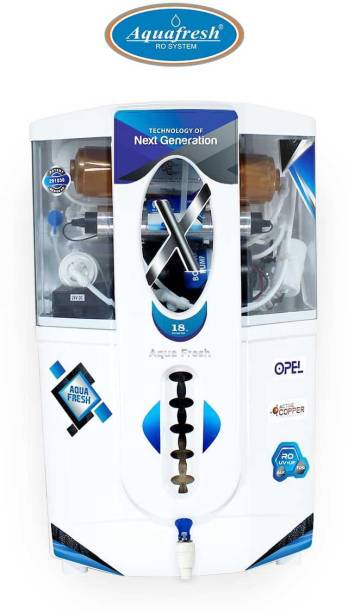 Aqua Fresh Omega Opel copper 18 L RO + UV + UF + TDS Water Purifier
