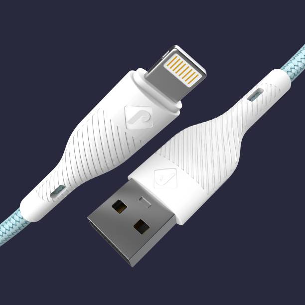 Para Nylon Braided Fast Charger Data Sync USB Cable Compatible For iPhone, iPad Air 3 A 1.5 m Copper Lightning Cable