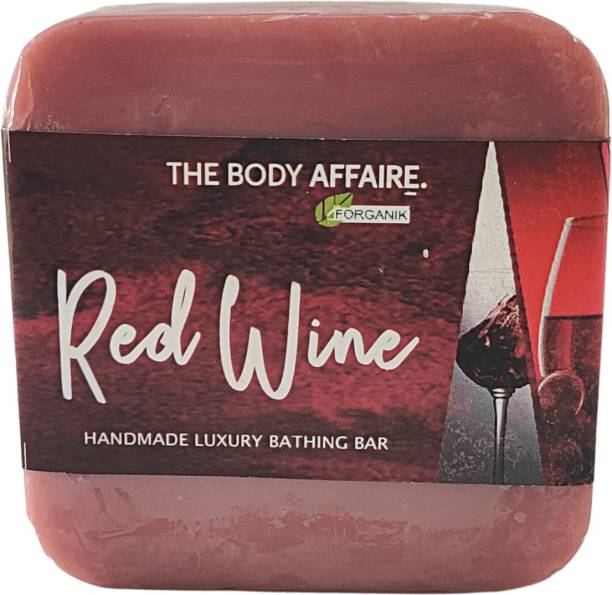 Forganik RED WINE HANDMADE SOAP BY THE BODY AFFAIRE