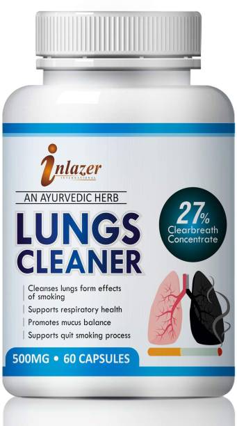 inlazer Lungs Cleaner Natural Capsule Clean Lungs And Liver Due To Smoke Air Pollution