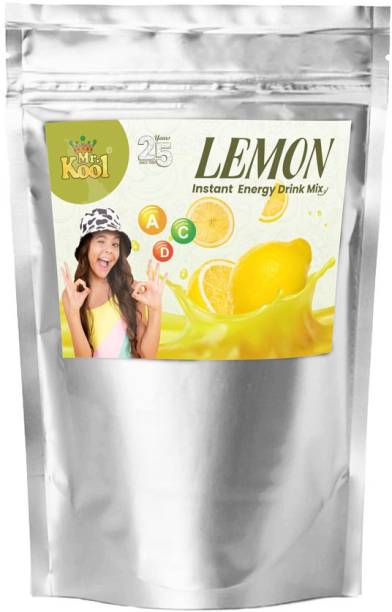 Mr.Kool Lemon Instant Drink Mix Powder Pouch 400gm Energy Drink