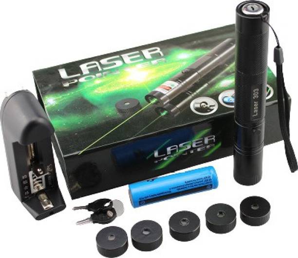 Netigems Green Laser Pointer for Presentation II Multi shape Adjustable Disco Laser Light