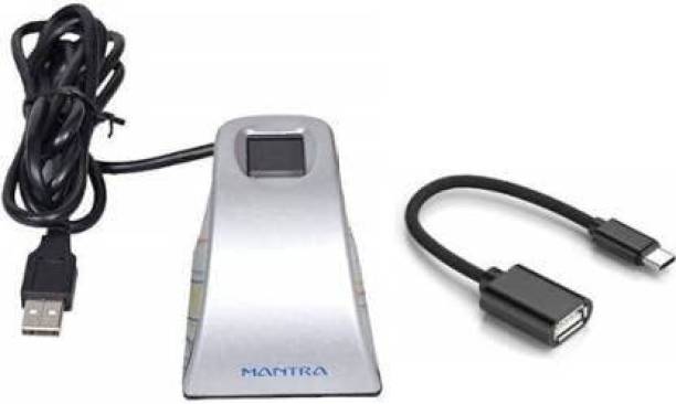 MANTRA MFS Techno Biometric With RD Service Portable Scanner With-C-Type-Converter Access Control, Door Locks, Payment Device, Time & Attendance