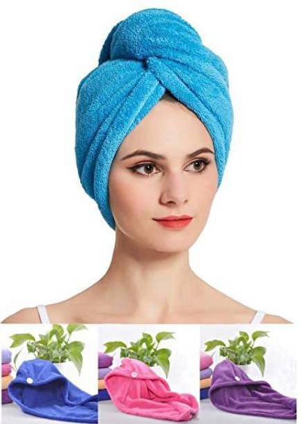 Florezza Soft Magic Hair Towel Wrap Hair Accessory Set Hair Stamp