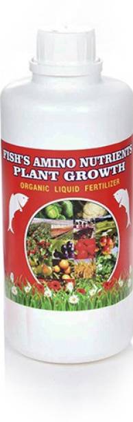 master green Fish Amino Acid 100% Certified Organic Natural for Growth of All Plant 1L Fertilizer