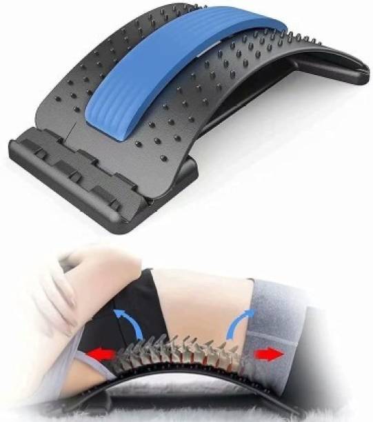 Fitness Scout Back Stretcher Lower & Upper Back Support Lumbar Massager Spine Pain Relief Back Support