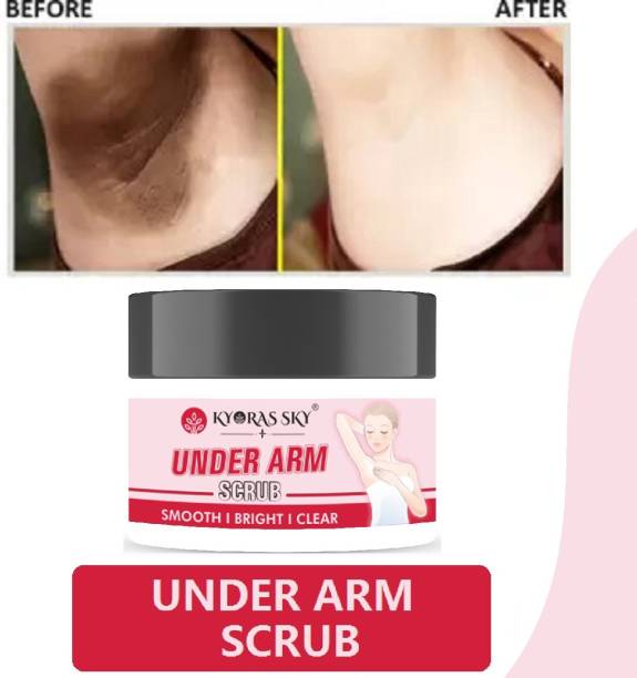 KYORAS SKY Premium Under Arm Whitening Cream and Advance Under Arm Scrub 50 Scrub