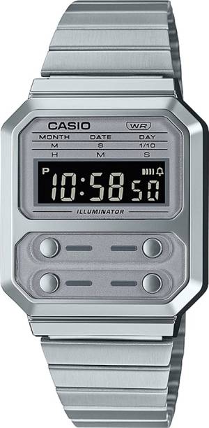 CASIO A100WE-7BDF Vintage Digital Watch - For Men & Wo...