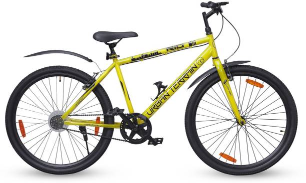 Urban Terrain Rio with Complete Accessories, Free Home Installation & Mobile Tracking App 27.5 T Hybrid Cycle/City Bike