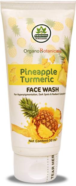 organobotanicals Pineapple Turmeric  for Hyperpigmentation & Radiant Complexion Face Wash