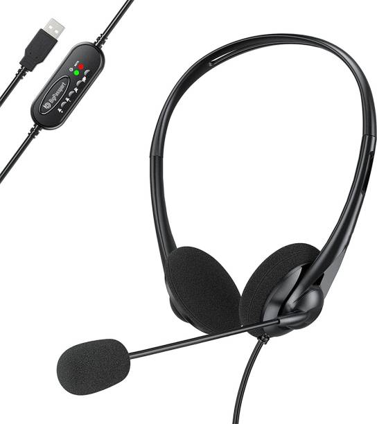 BigPassport Pro-Tech_491 USB Computer Wired Gaming Headset