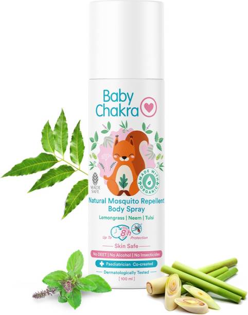 BabyChakra Mosquito Repellent Spray for Babies Protects from Dengue Malaria Chikungunya