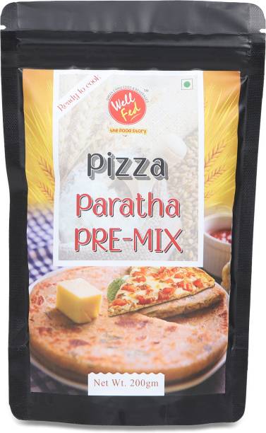 Well Fed Instant Pizza Paratha Pre Mix | Ready To Cook | 200 g