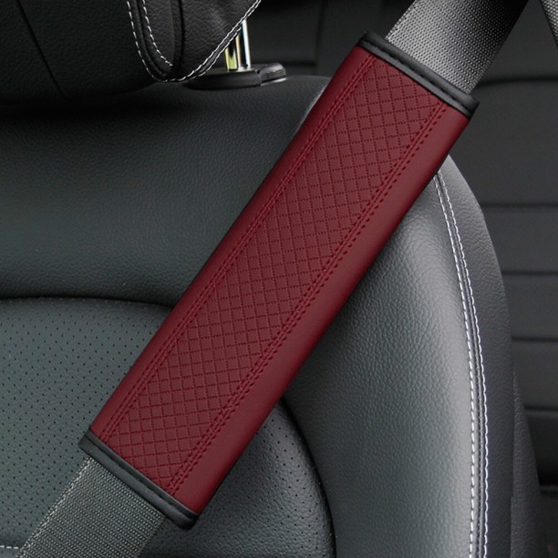 SWISSELITE Universal Seat Belt Pads Car Safety Soft Shoulder Strap Cover Seat Belt Protection Pads Suitable for Driver and Passenger Seats