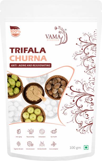 VamaAyurveda Triphala Powder - 100 g Powder