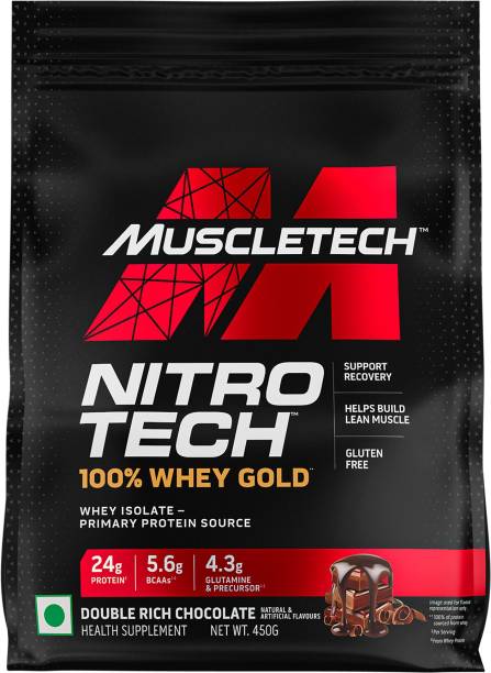Muscletech Nitrotech 100% Whey Gold Why Isolate - Primary Protein Source Whey Protein