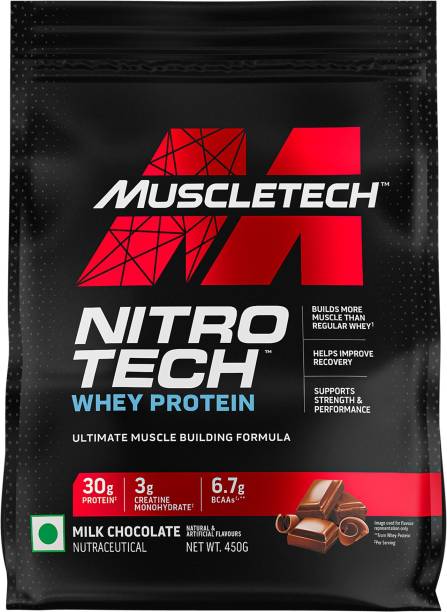 Muscletech Nitrotech Whey Protien Ultimate Muscle Building Formula Whey Protein