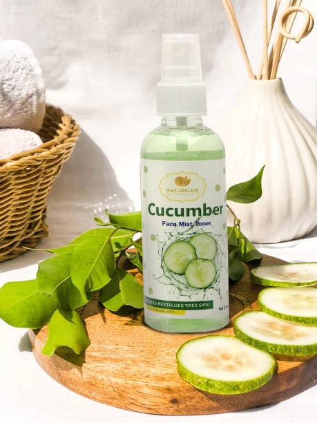 Naturelux Luxuries from the Nature Pure Cucumber Toner, Hydrating and Pore Tightening Men & Women