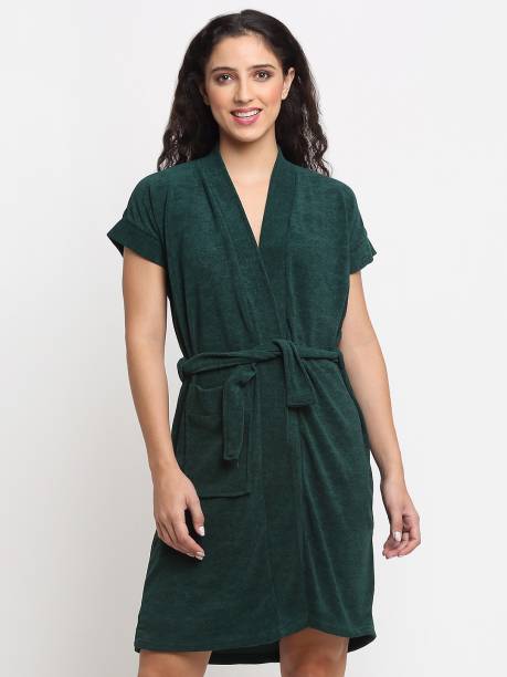 lacylook Green Large Bath Robe