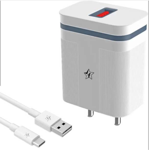 Flipkart SmartBuy 20 W 3 A Mobile FC20S01 Charger with Detachable Cable