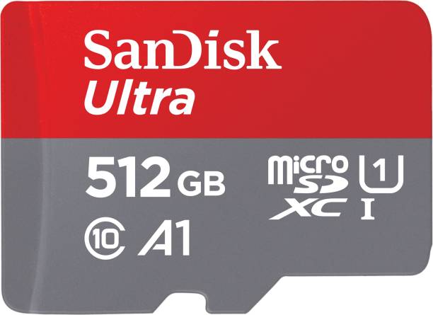 SanDisk Ultra 512 GB MicroSDXC Class 10 150 MB/s  Memory Card