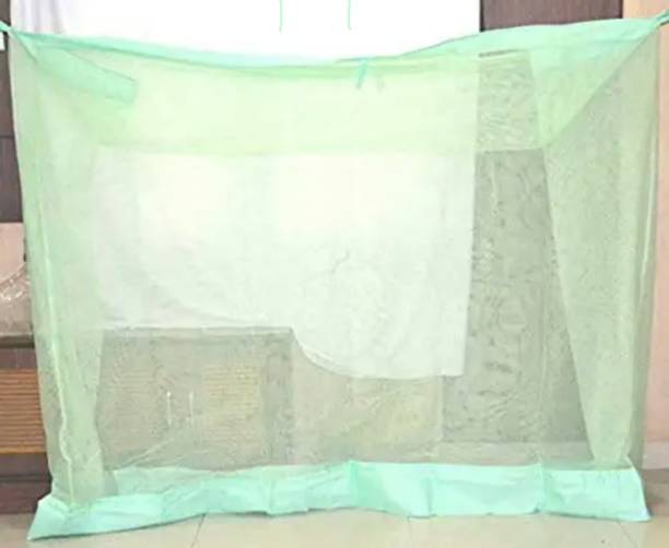 Kayson Polyester Adults Washable Mosquito net for bed size 8 ×8 feet Mosquito Net