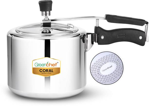 Greenchef Coral InnerLid IB 3 L Induction Bottom Pressure Cooker