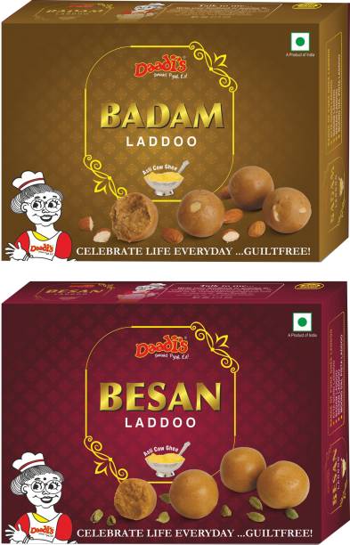 Daadi's Badam, Besan Laddoo Pure Ghee Box