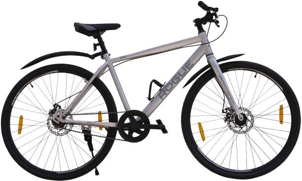 HRX Rogue with Dual Disc Brakes 85% Assembled 700C T Hybrid Cycle/City Bike