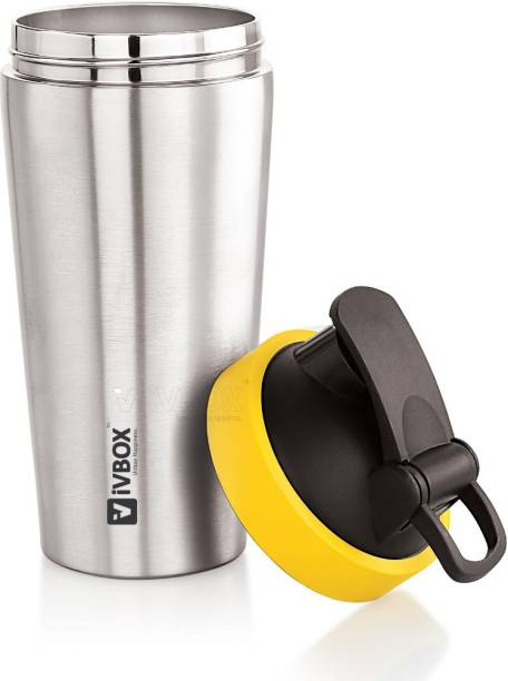 iVBOX TC-630ml Unbreakable Double-Wall Steel Travel, Sports and Gym Shaker Cup Bottle 630 ml Shaker