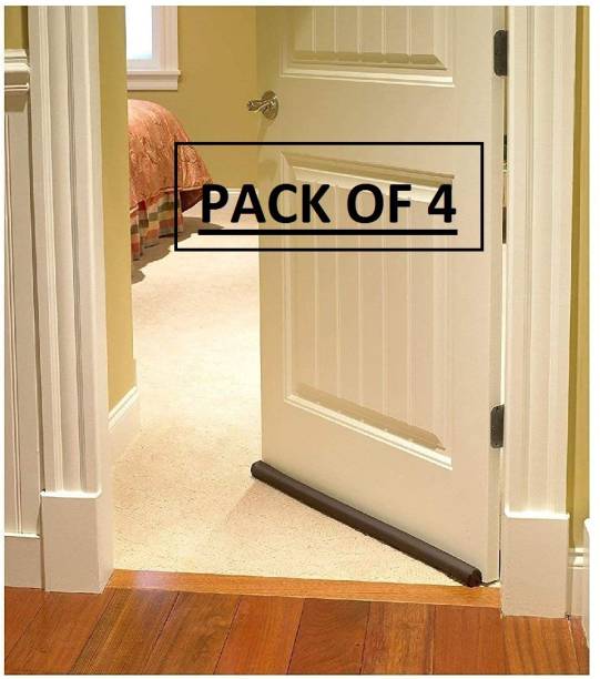 DEAGAN Door Bottom Sealing Strip Guard for Home - (Size-39 inch) (Pack Of 4) Door Guard Gap Filler for Door Bottom Seal Strip - Sound-Proof, Door Stopper Floor Mounted Door Stopper