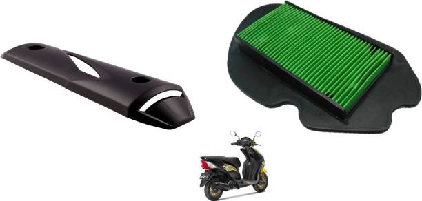 Digital Craft DIO COMBO AIR FILTER. SILENCER COVER Bike Exhaust Heat Shield