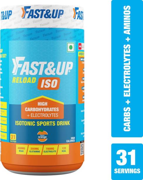 Fast&Up Reload Isotonic Energy Drink | Carbs + Electrolytes + Aminos – 31 servings Energy Drink