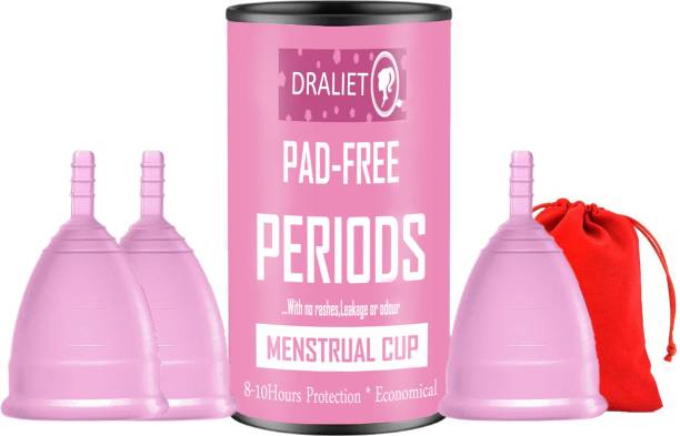 DRALIET Small Reusable Menstrual Cup