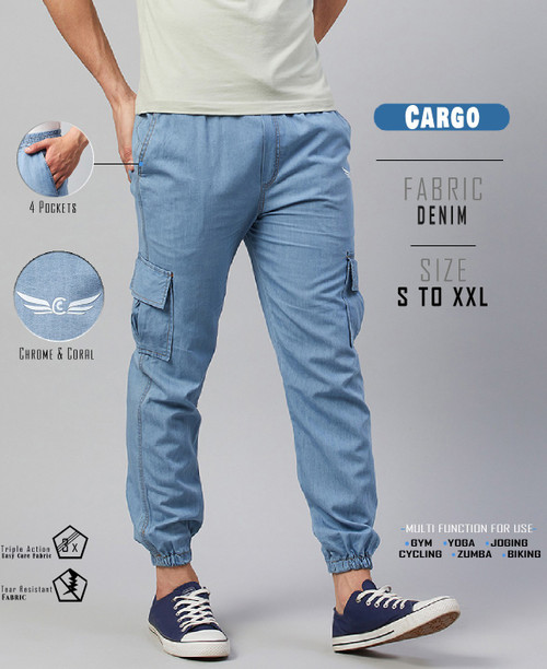 Denim Joggers Men - Buy Denim Joggers