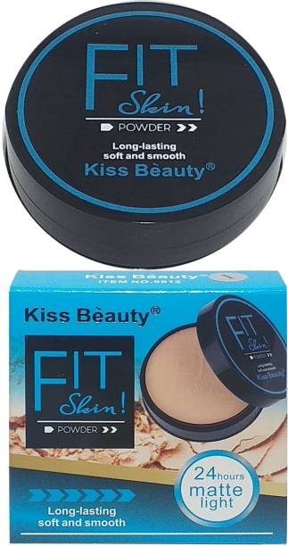 Kiss Beauty Fit Shin Matte Poreless Oil Free 2 in 1  Compact