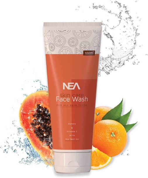 Nea Papaya, Vitamin C & Tea Tree Oil for Fresh Renewal & Hydrating Skin Face Wash