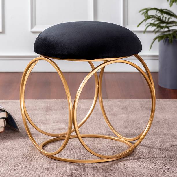 nestroots Ottoman Pouffes Metal Standard Stool Living & Bedroom Stool