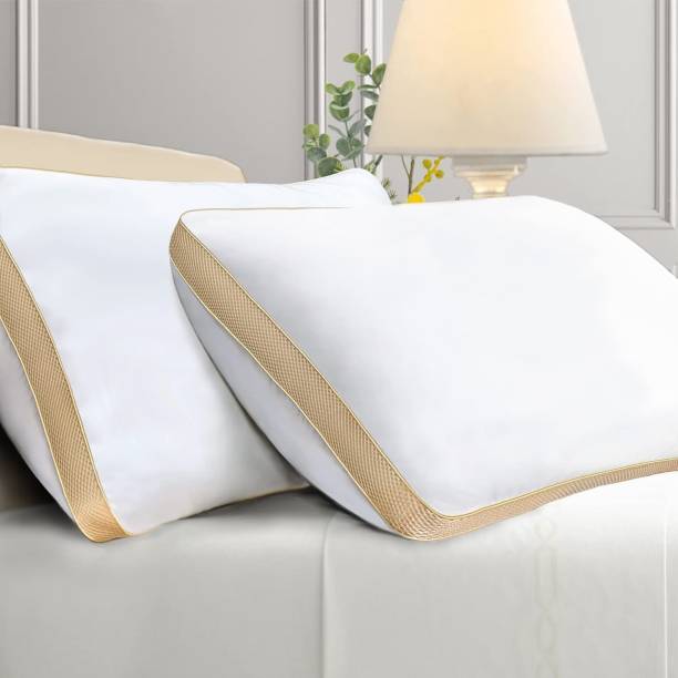 homerz Microfibre Solid Sleeping Pillow Pack of 2