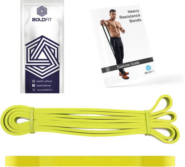 BOLDFIT Heavy Resistance Band For Exercise & Stretching Resistance Tube For Men & Women Resistance Band