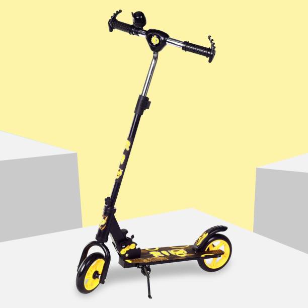 Sasimo Scooter for Kids 2 Wheeler Foldable Kick Skating Cycle with Brake Bell