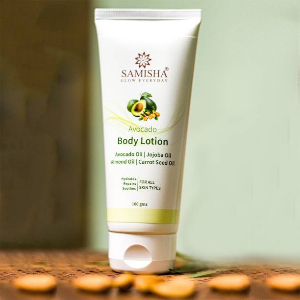 Samisha Natural Moisturizer For Dry Skin | Organic Body Lotion, 100 GM