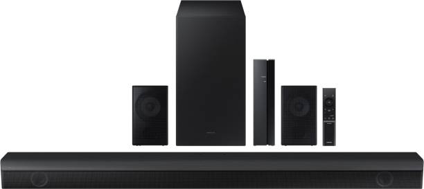 SAMSUNG (HW-B67E/XL) with 9 speakers (5.1 ch),Wireless Subwoofer and Dolby 3D Sound Mode 520 W Bluetooth Soundbar