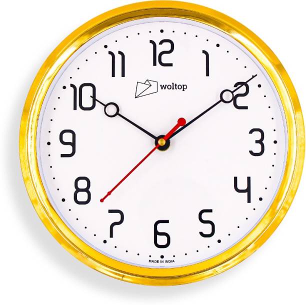 WolTop Analog 20.5 cm X 20.5 cm Wall Clock