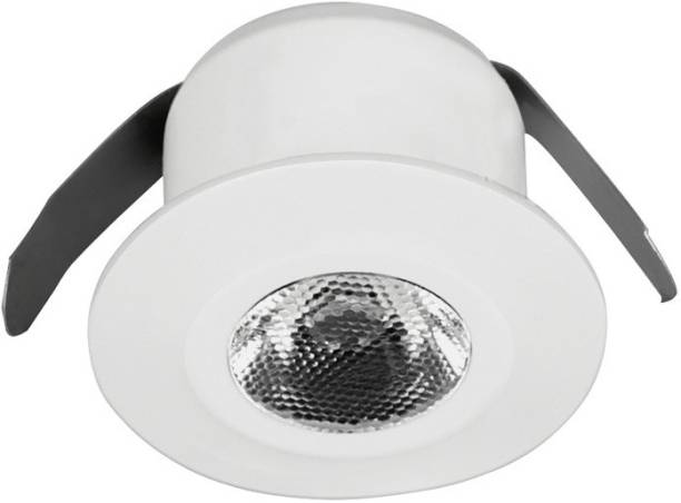 Legero Button 2W 3000K Round Spotlight Recessed Ceiling Lamp